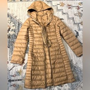 Love Tree Packable puffer mid length coat